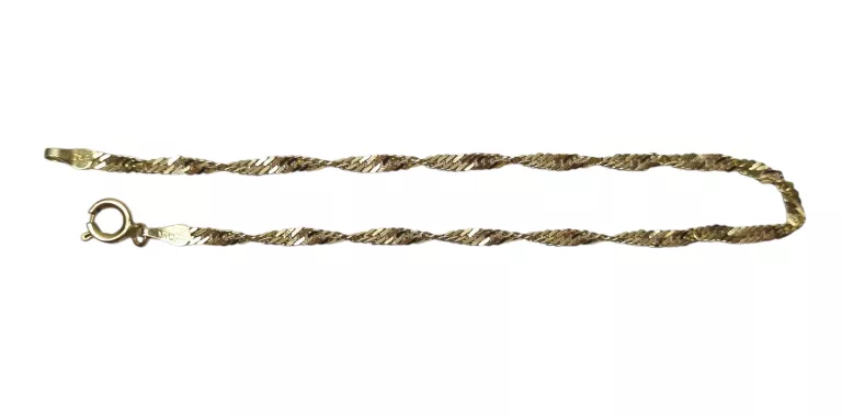 ZŁOTA BRANSOLETKA 1,84G | 585 | 19 CM