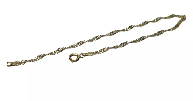 ZŁOTA BRANSOLETKA 1,84G | 585 | 19 CM
