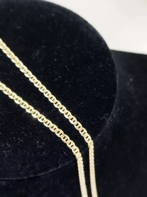 ZŁOTY ŁAŃCUSZEK 55CM ZŁOTO 585