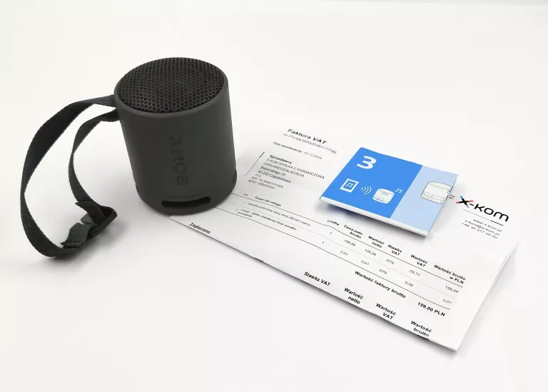 GŁOŚNIK PRZENOŚNY SONY SRS-XB100 CZARNY 5 W