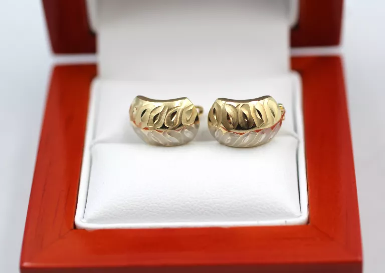 ZŁOTE KOLCZYKI P585 W. 1,68G