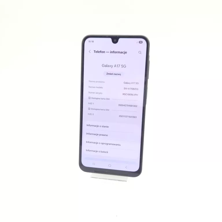 TELEFON SAMSUNG GALAXY A17 5G 128GB