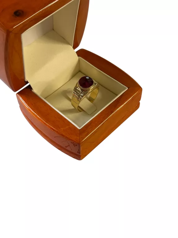 PIĘKNY ZŁOTY SYGNET R.24 P.585