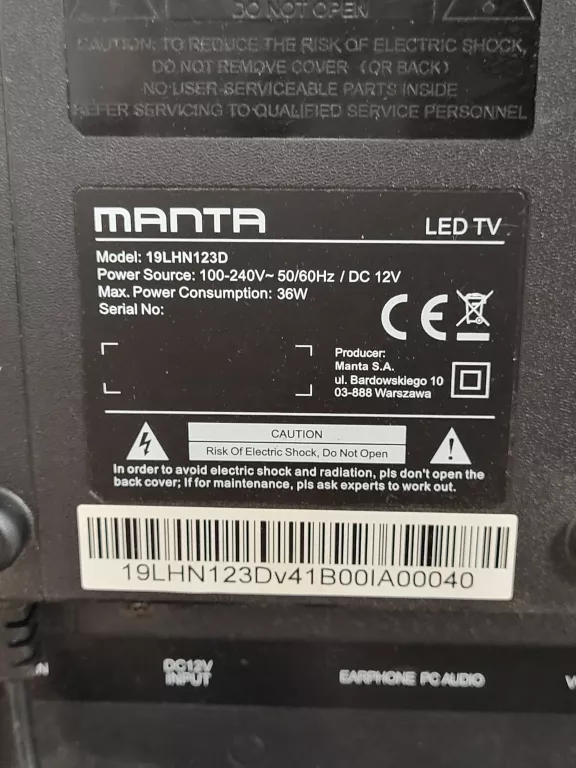 telewizor-19-cali-tv-dvbt-led-hd-zasilanie-12v-usb-hdmi-ean-gtin-5902510672423