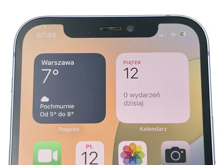 TELEFON APPLE IPHONE 12 5G 128GB 6,1'' BAT. 78% FIOLETOWY - OPIS!