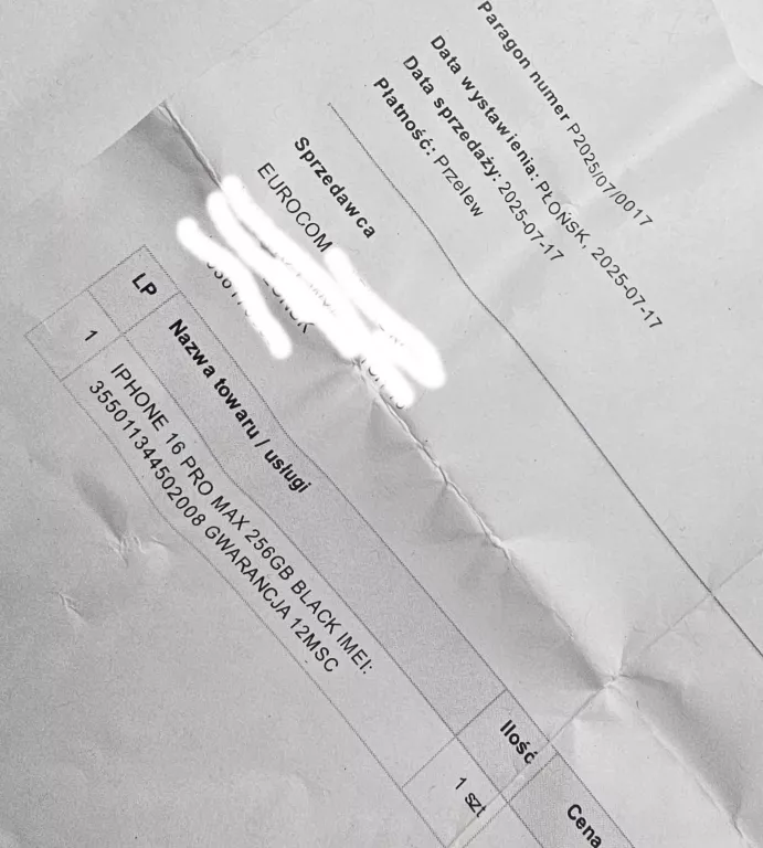 TELEFON IPHONE 16 PRO MAX KONDYCJA 100%! WOLNY RYNEK!