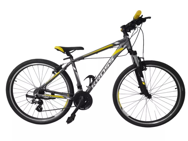 ROWER GÓRSKI KROSS HEXAGON 2.0 RAMA 17" KOŁO 27,5" GRAFITOWO-ŻÓŁTY