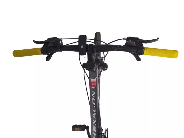 ROWER GÓRSKI KROSS HEXAGON 2.0 RAMA 17" KOŁO 27,5" GRAFITOWO-ŻÓŁTY