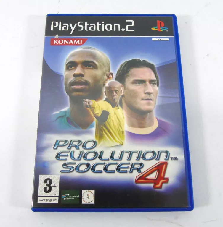 GRA PS2 PRO EVOLUTION SECCER 4