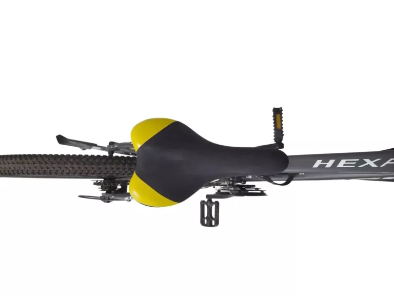 ROWER GÓRSKI KROSS HEXAGON 2.0 RAMA 17" KOŁO 27,5" GRAFITOWO-ŻÓŁTY