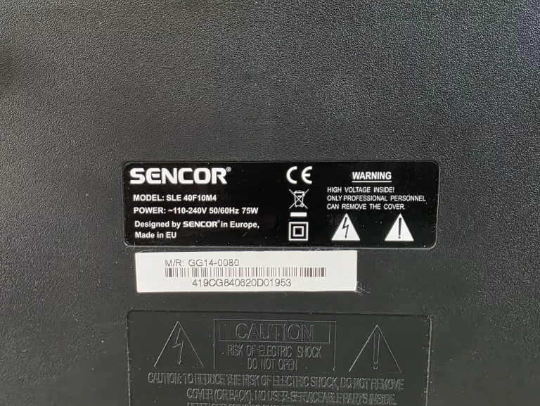 TELEWIZOR SENCOR SLE 40F10M4 40'' FULL HD LED DVB-T2