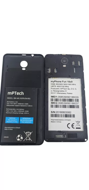 TELEFON MY PHONE FUN 18X9 1GB / 8GB