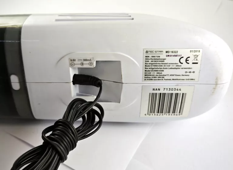 ODKURZACZ RĘCZNY TEC STAR MD 16322