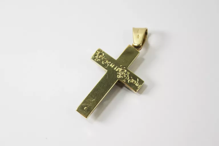 ZŁOTY KRZYŻ PRAWOSŁAWNY (585) G:14.55