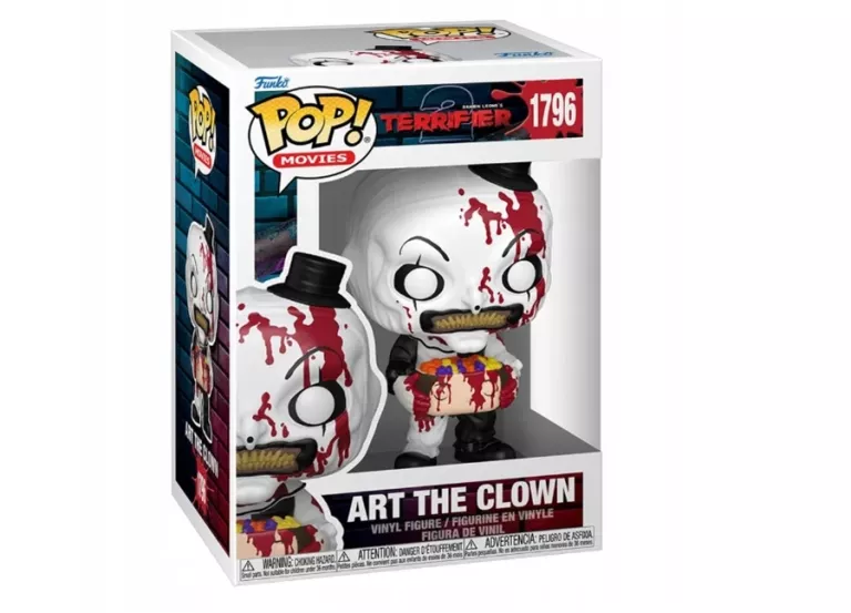 FIGURKA FUNKO POP TERRIFIER 2 (MASAKRA W ŚWIĘTA) - ART THE CLOWN #1796