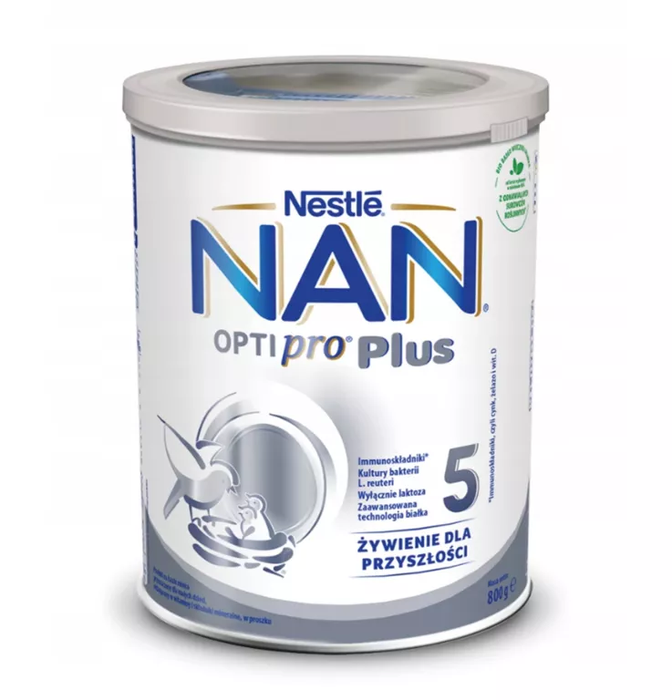 NESTLE NAN OPTIPRO PLUS 5 PUSZKA 800G