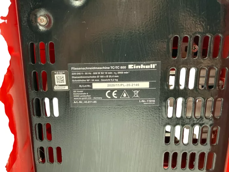 PRZECINARKA DO PŁYTEK EINHELL TC TC-800