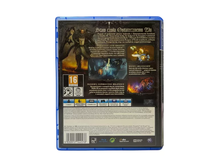 GRA NA KONSOLĘ PS4 DIABLO III REAPER OF SOULS