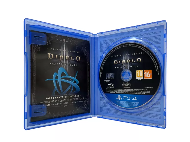 GRA NA KONSOLĘ PS4 DIABLO III REAPER OF SOULS