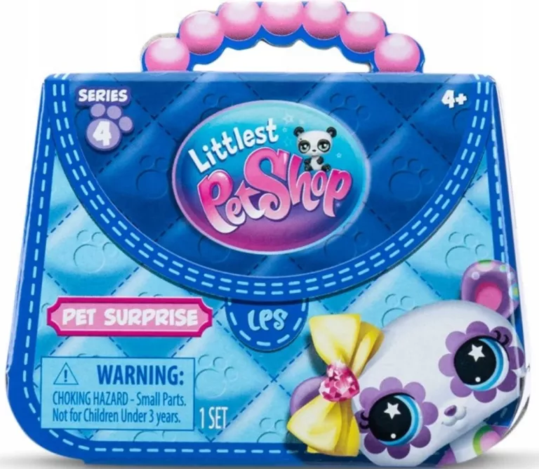 LITTLEST PET SHOP ZWIERZĄTKO FIGURKA NIESPODZIANKA KOLEKCJONERSKA SERIA 4