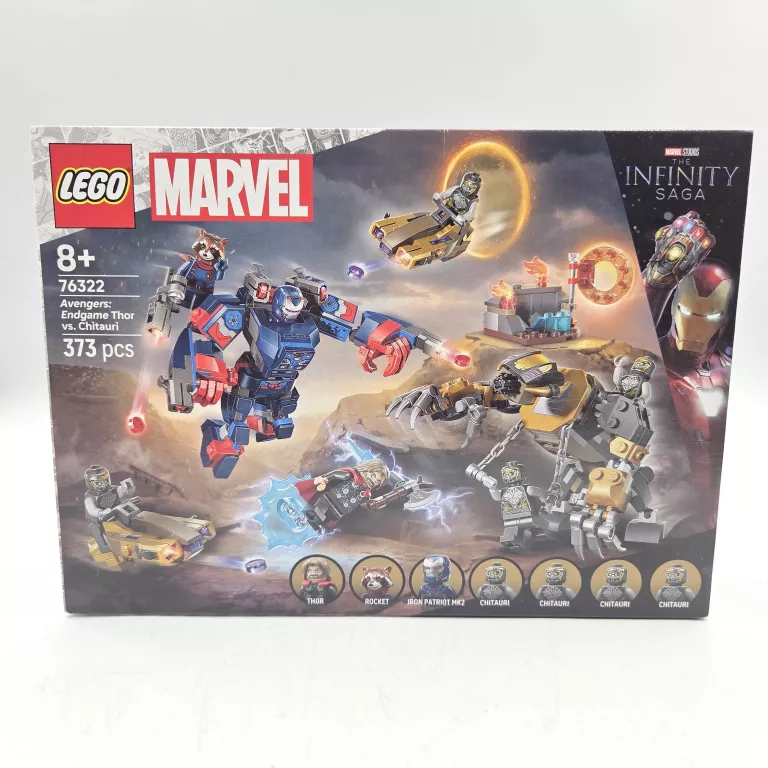 LEGO MARVEL 76322 AVENGERS: KONIEC GRY THOR KONTRA CHITAURI