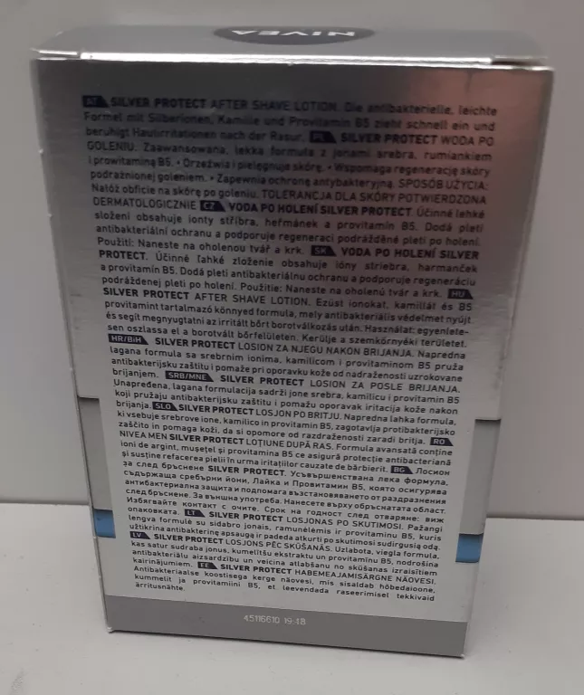 NIVEA MEN SKIN PROTECTION LOTION  PO GOLENIU 100ML