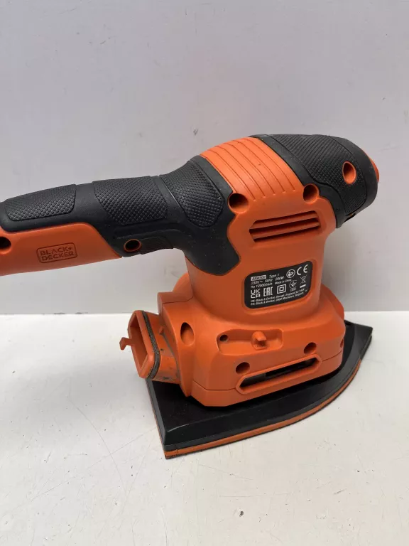 SZLIFIERKA OSCYLACYJNA BLACK&DECKER 200 W BEW200