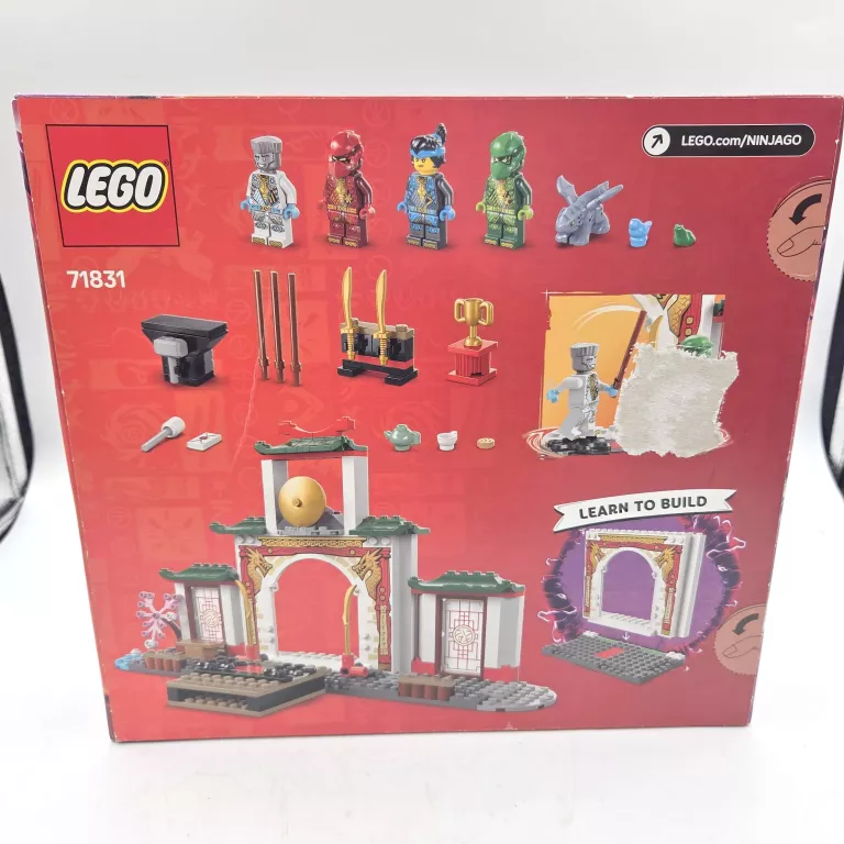 LEGO 71831 NINJAGO ŚWIĄTYNIA SPINJITZU NINJA ZESTAW