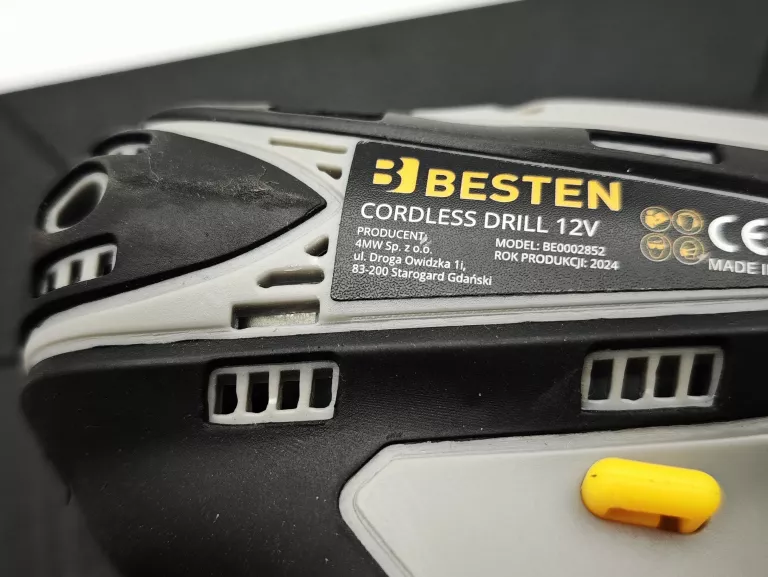 WKRĘTARKA BESTEN, WALIZKA