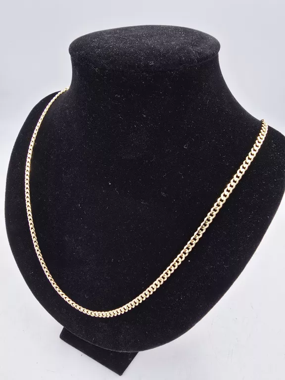 ZŁOTY ŁAŃCUSZEK PANCERKA  14K./9.58G./60CM.