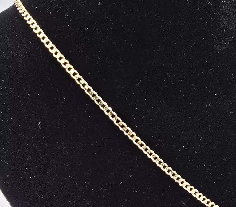 ZŁOTY ŁAŃCUSZEK PANCERKA  14K./9.58G./60CM.