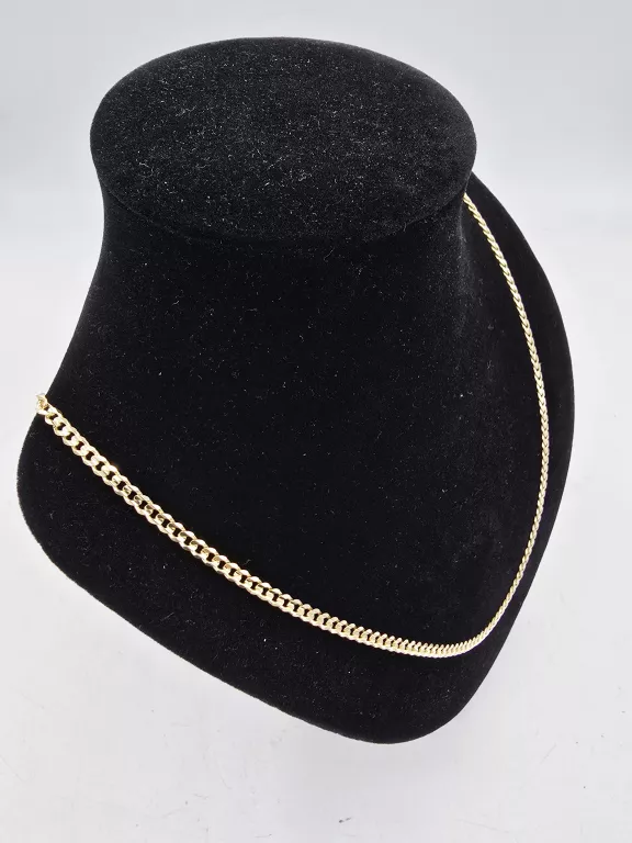 ZŁOTY ŁAŃCUSZEK PANCERKA  14K./9.58G./60CM.