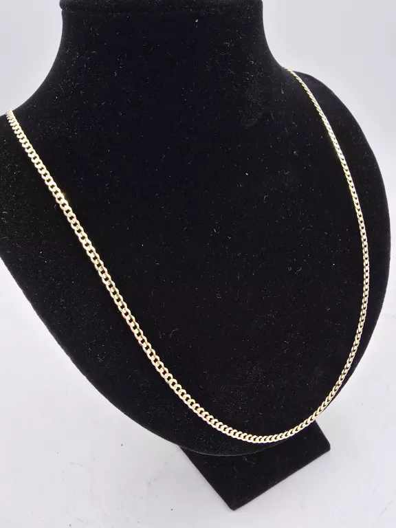 ZŁOTY ŁAŃCUSZEK PANCERKA  14K./9.58G./60CM.