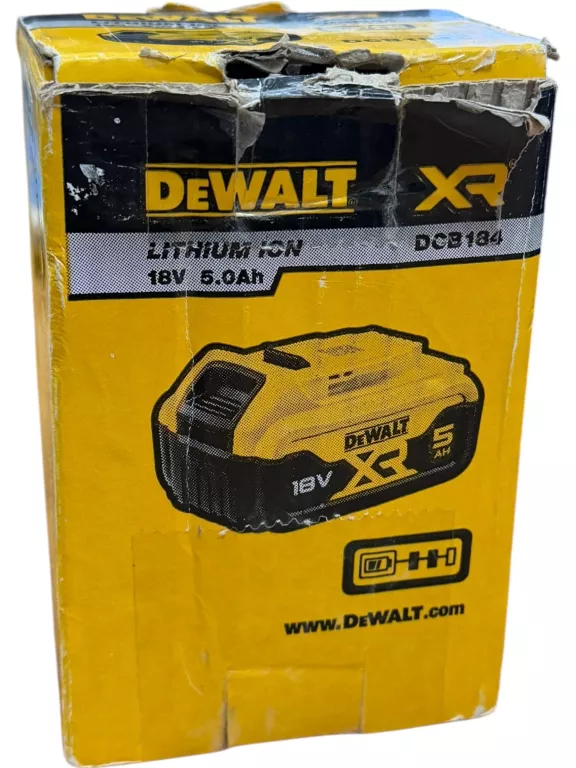 BATERIA AKUMULATOR DEWALT DCB184 5.0AH *POLECAM*