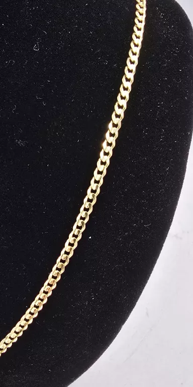 ZŁOTY ŁAŃCUSZEK PANCERKA  14K./9.58G./60CM.