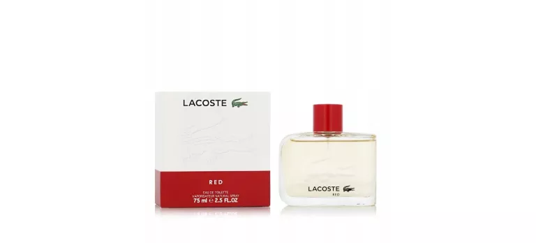 LACOSTE RED WODA TOALETOWA EDT PERFUMY MĘSKIE 75ML