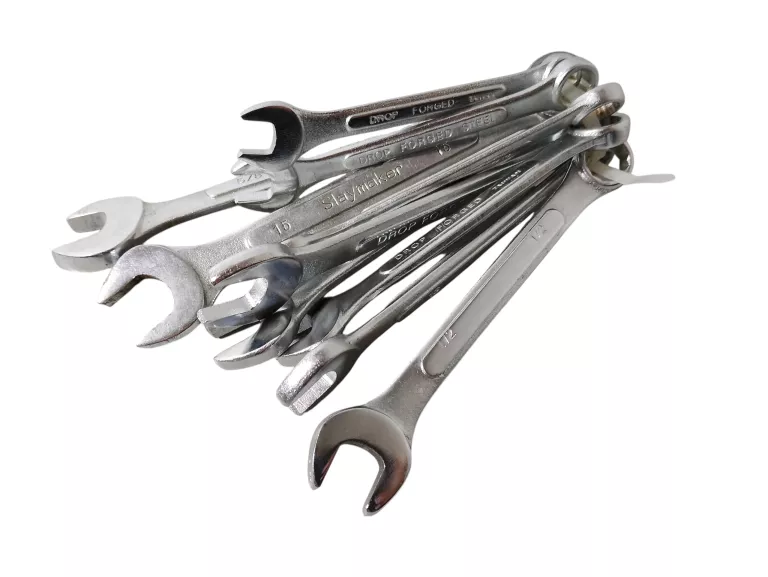 KLUCZE PŁASKO OCZKOWE 10SZT