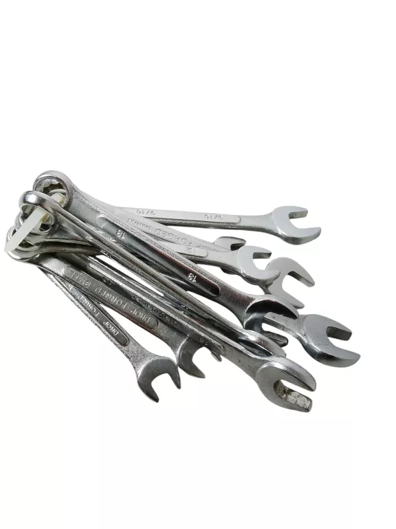 KLUCZE PŁASKO OCZKOWE 10SZT