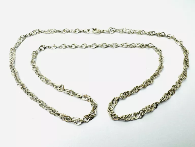 SREBRNY ŁAŃCUSZEK 925 5,07G R48