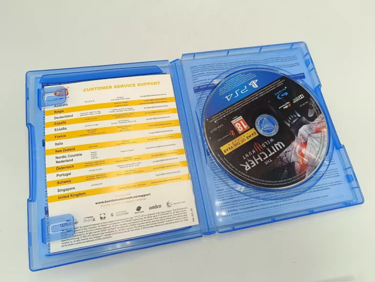 GRA PS4 WIEDŹMIN 3 DZIKI GON GOTY DLC