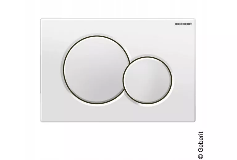 PRZYCISK SPŁUKUJĄCY GEBERIT SIGMA BIAŁY POŁYSK 115.770.11.5