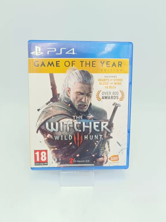 GRA PS4 WIEDŹMIN 3 DZIKI GON GOTY DLC