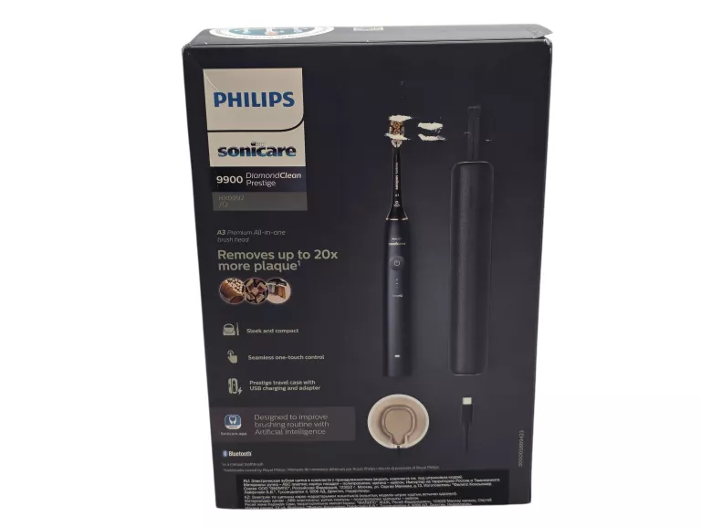 PHILIPS SONICARE 9900 PRESTIGE HX9992/12 SZCZOTECZKA SONICZNA MIDNIGHT