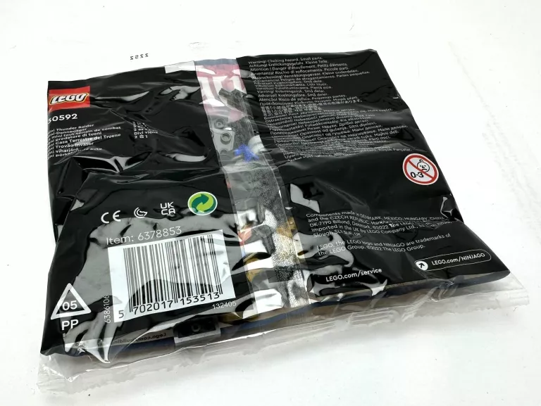 LEGO 30592 NINJAGO MINIATUROWY PIORUNOWY POJAZD