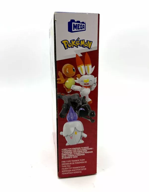 KLOCKI MEGA BLOKS POKEMON DRUŻYNA TYPU OGNISTEGO