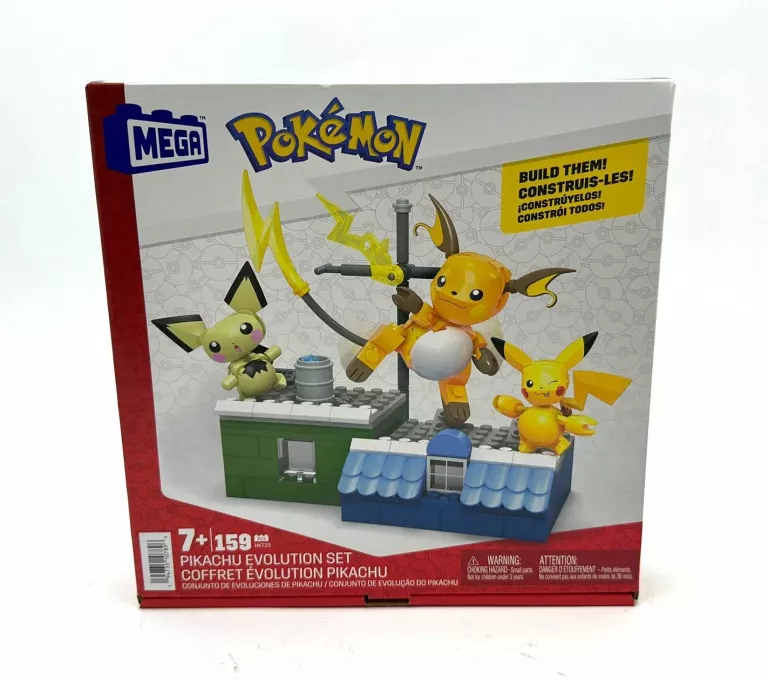 ZESTAW KLOCKÓW MEGA - EWOLUCJA PIKACHU HKT23 159 EL.