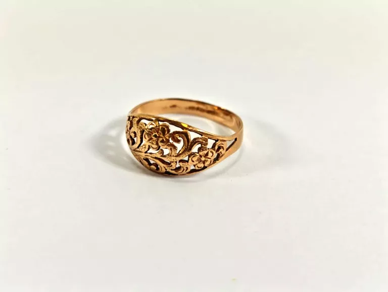 ZŁOTY PIERŚIONEK 585 1,71 G ROZMIAR 15