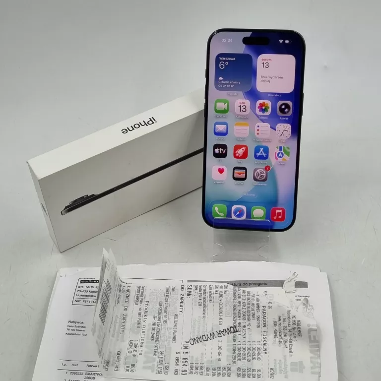 TELEFON APPLE IPHONE AIR 256GB KOMPLET GWA!