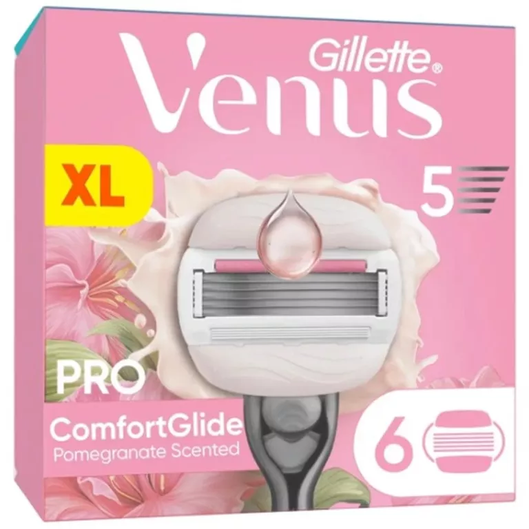 GILLETTE VENUS PRO COMFORTGLIDE WKŁADY 6SZT