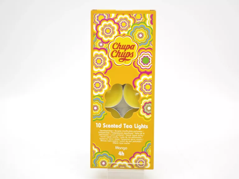 CHUPA CHUPS ŚWIECZKI PODGRZEWACZ TEALIGHT MANGO 10SZT